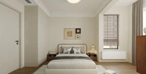 現(xiàn)代中式三居室臥室裝修效果圖