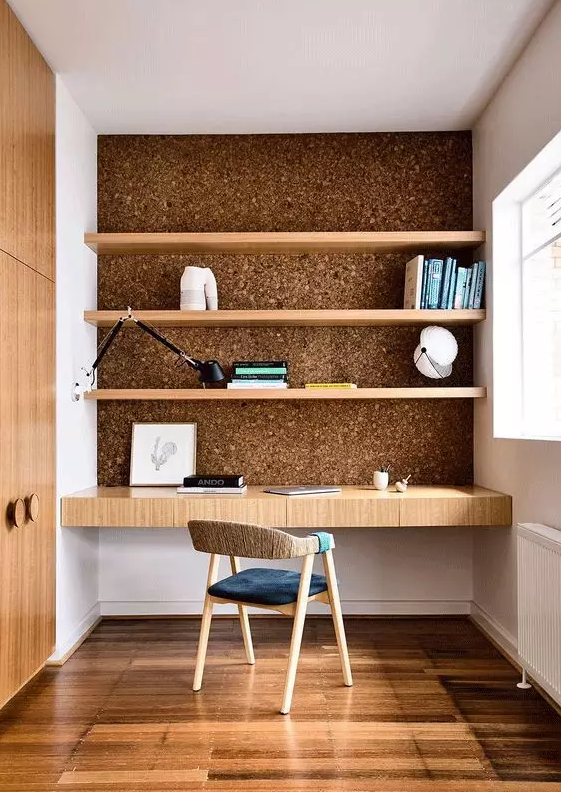 書桌書柜一體如何設(shè)計？