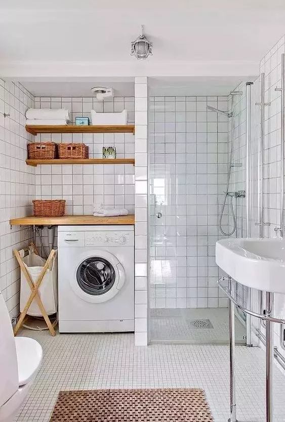 就算衛生間不足5平米，干濕分區也難不倒我！